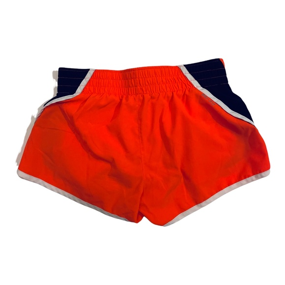 Nike Dri-Fit Bright Orange /Black Running Shorts for Women's Size Small - Picture 2 of 5
